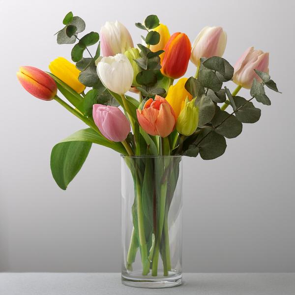 Blumen-Abo - gefüllte Tulpen wöchentlich